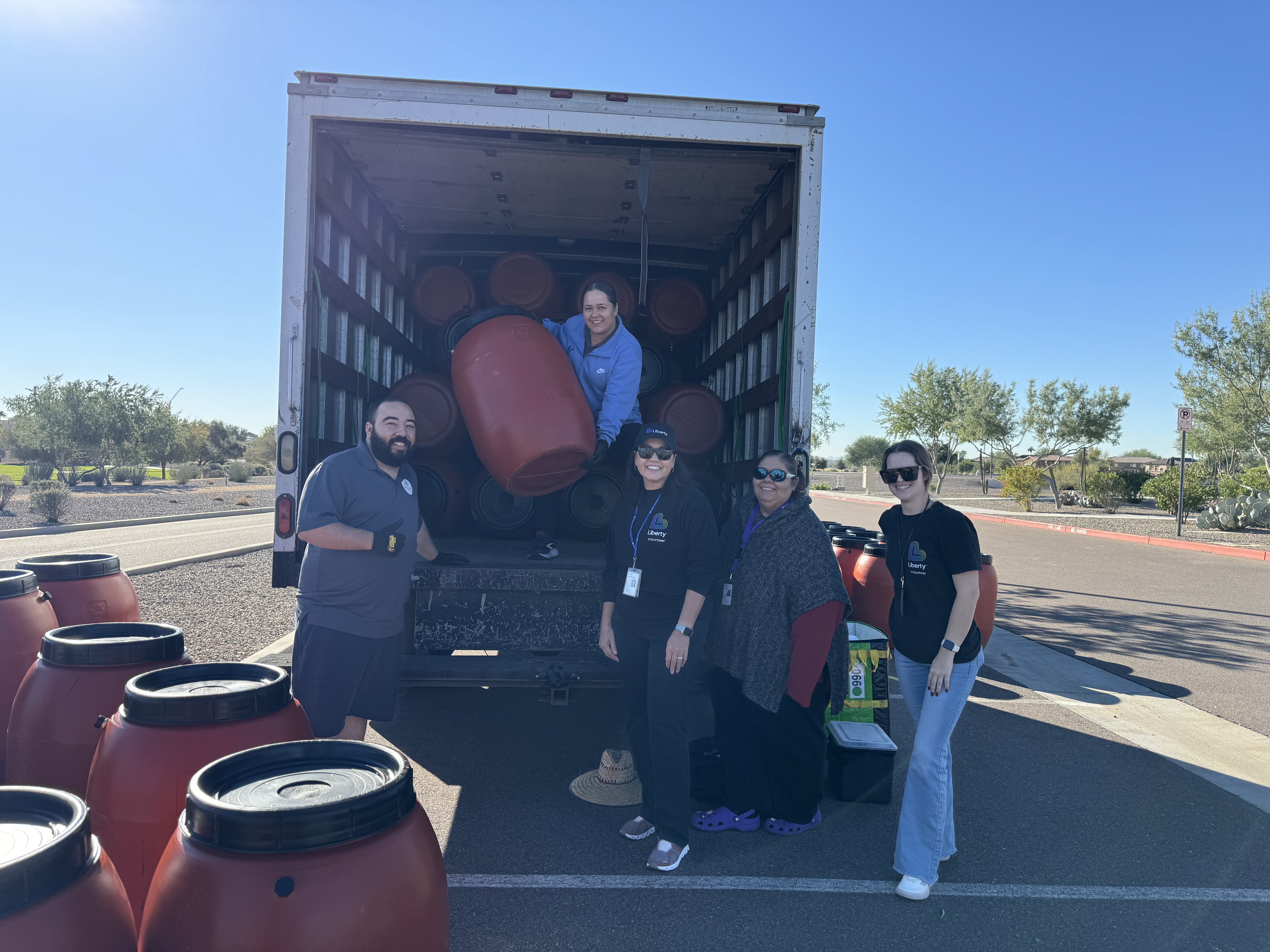 Litchfield Park Rain Barrel Distribution